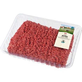 Vad innehåller köttfärs